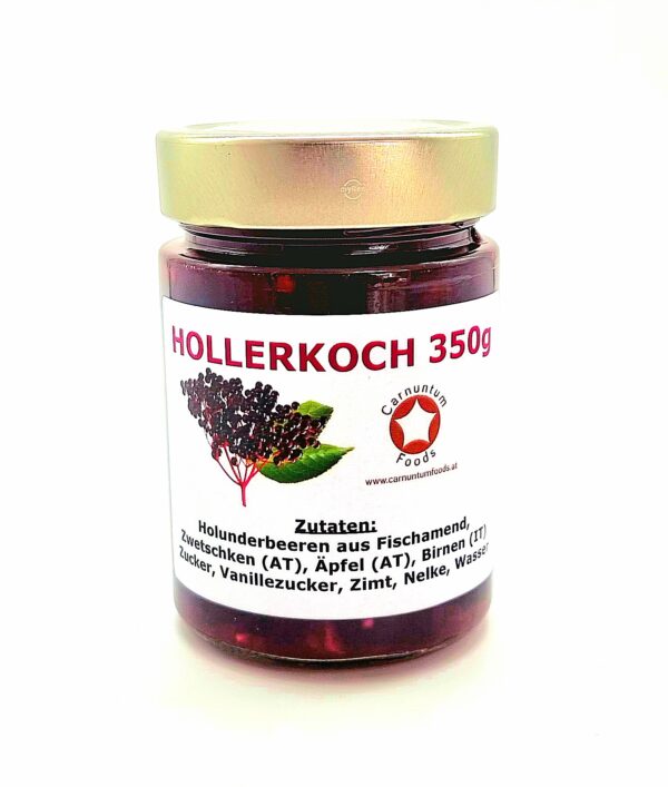 Hollerkoch 350g Glas