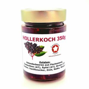 Hollerkoch 350g Glas