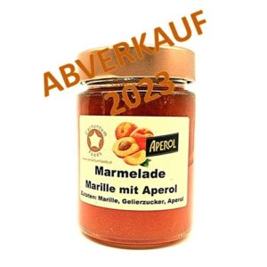 Aperol-Marillenmarmelade 230g - 2023 Abverkauf