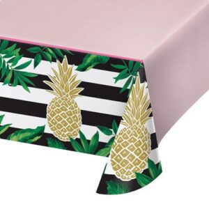 Tischtuchfolie "Ananas" 259x137cm (NEUWARE)