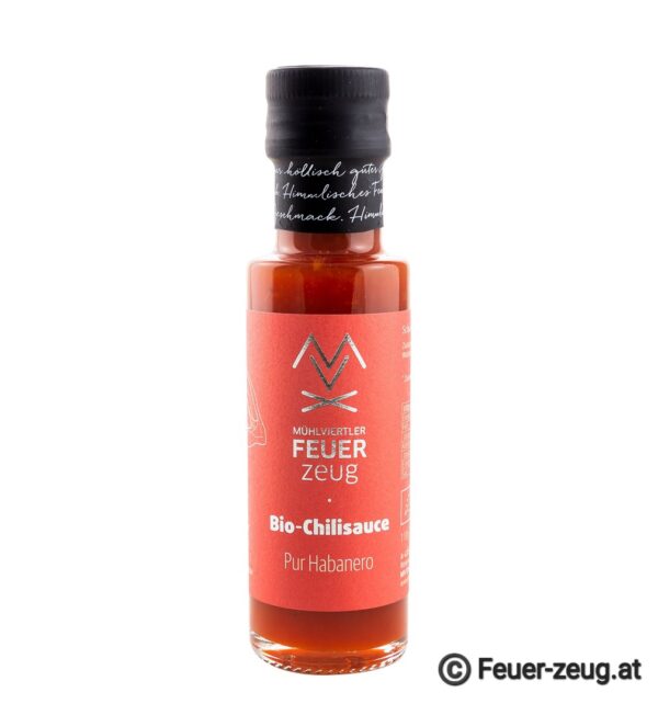 Feuerzeug - Chilisauce "Pur Habanero" 110g