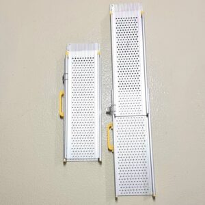 Aluminium Teleskoprampen bis 122cm (kaum gebraucht)