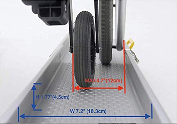 Aluminium Teleskoprampen bis 122cm (kaum gebraucht) – Bild 3