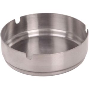 Aschenbecher Edelstahl 10cm (gebraucht)
