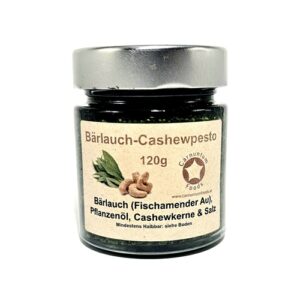Bärlauch-Cashewpesto 120 ml Glas