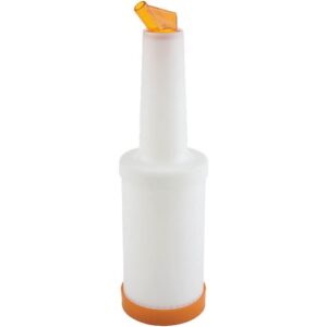 Dosier-/Vorratsflasche Kunststoff 1lt orange (gebraucht)
