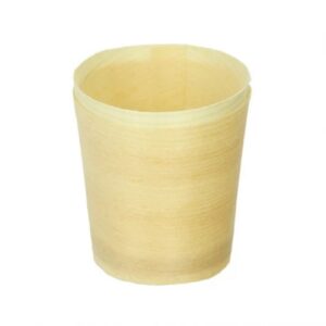 Mini-Holzbecher Ø60mm h55mm 100 Stk Einweg (NEUWARE)