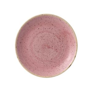 Teller Stonecast Petal Pink 16cm "Churchill" (NEUWARE)