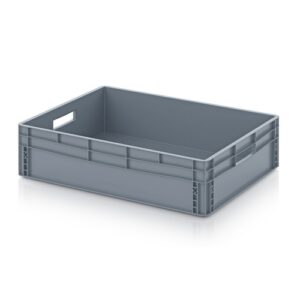 Eurokisten 80x60x22cm grau (NEUWARE)