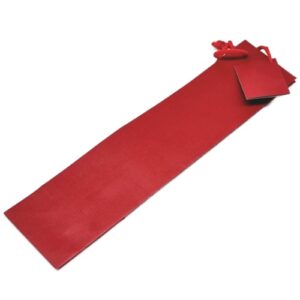 Geschenktasche rot für 1 Weinflache (NEUWARE)