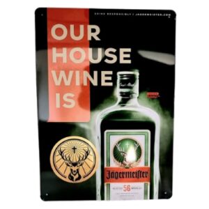Jägermeister Blechschild 40x30cm (NEUWARE)