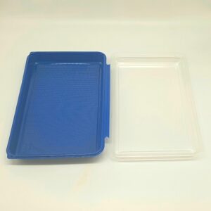 Snackbox Einweg Kunststoff 18x27cm - 10 Stk (NEUWARE)