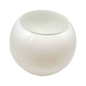 Kugelvase weiß Ø 25cm (gebraucht)