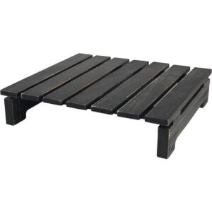 Buffetpräsenter Holz schwarz 34x31cm (NEUWARE)