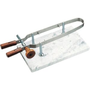 Schinkenspanner auf Marmorplatte (neuwertig)