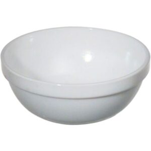 Schüssel weiss stapelbar "Acoroc" - Ø14cm (NEUWARE)