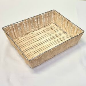 Korb eckig Weide 30x24cm (gebraucht)