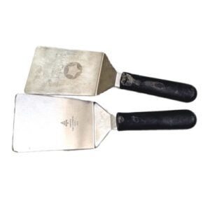 Pizzaheber gewinkelt Kunststoffgriff 12cm (NEU oder gebraucht) - gebraucht