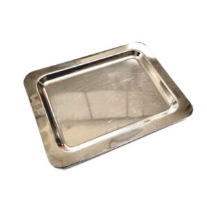 Platte Metall ½GN mit glattem Rand (gebraucht)