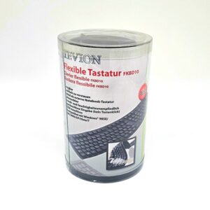 Tastaturmatte flexibel rollbar schwarz (NEUWARE)
