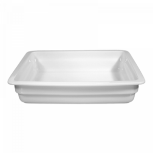 Auflaufform Porzellan weiß GN ½ Seltmann (neuwertig)