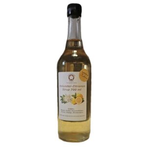 Holunder - Zitronensirup 250/500/700/1000 ml Flasche
