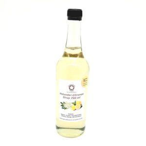 Holunder - Zitronensirup 250/500/700/1000 ml Flasche - 700ml, Flasche