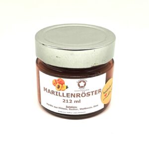 Marillenröster 212ml Glas