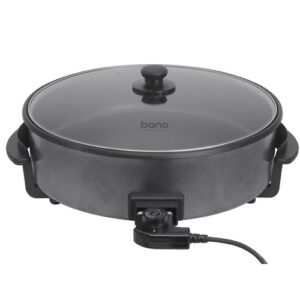 Elektrische Pfanne & Glasdeckel ø42cm (NEUWARE)