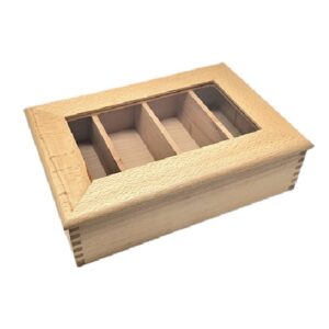 Teebox aus Holz (NEUWARE)