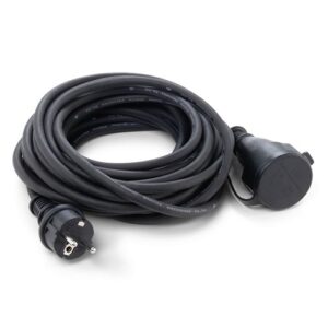 Kabelverlängerung schwarz 10m (NEUWARE)