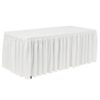 Buffet Skirting weiss 400x73cm (gebraucht)