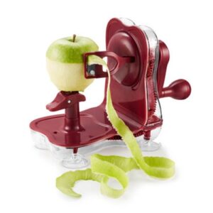 Apfelschälmaschine rot (neuwertig)