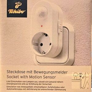 Steckdose mit Bewegungsmelder (NEUWARE)