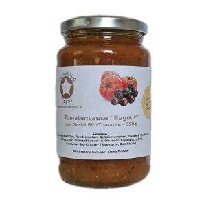 Tomatensauce "Ragout 3erlei" 350g Glas