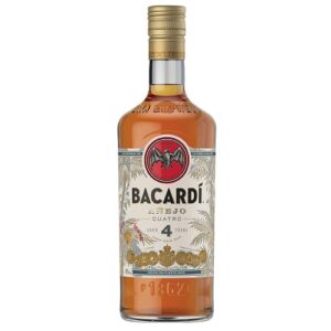 Bacardi Anejo Cuatro 4 Jahre 70cl Flasche