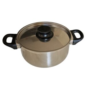 Kochtopf mit Deckel Edelstahl ∅20cm (neuwertig)