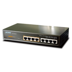 Switch 8-Port RJ45 Planet Fast Ethernet 4-Port PoE (gebraucht)