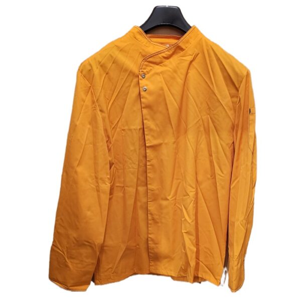 Kochjacke Herren Gr. 56 orange (NEUWARE)