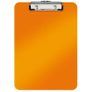 Klemmbrett A4 Leitz orange-metallic Kunststoff (NEUWARE)
