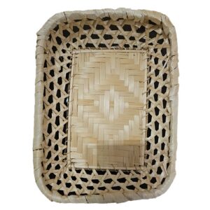 Brotkorb Einweg 25x19x5cm Bambussplitt