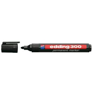 edding 300 Permanentmarker schwarz (NEUWARE)