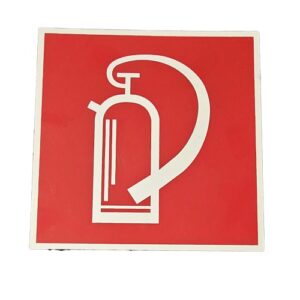 Feuerlöscher Hinweisschild 20x20cm (neuwertig)