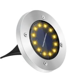 Solar-Bodenleuchten 12 LED (NEUWARE)