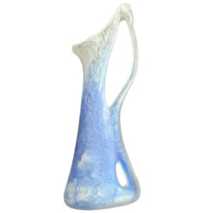 Designer Glasvase blau 40cm (neuwertig)