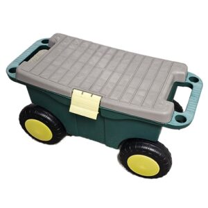 Garten Roll-Sitzbox mit Staufach rollbar (gebraucht)
