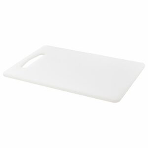 Schneidbrett Kunststoff weiß 34x24cm (NEUWARE)