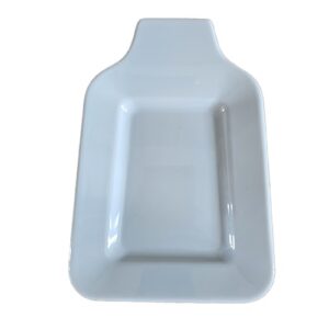 Snackteller konisch weiß 22x6cm - 6 Stück (neuwertig)