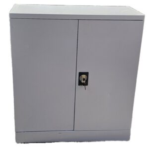 Akten-Stahlschrank grau 92x42x100 cm (gebraucht)