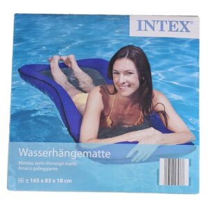 Wasserhängematte blau 165x83x18cm (NEUWARE)